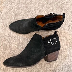 Black Suede Ankle Boots